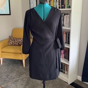 J. Crew petite wrap dress